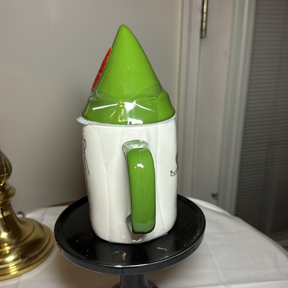 Rae Dunn Peter Pan Coffee Tea Mug Cup with Hat Topper - Picture 2 of 6